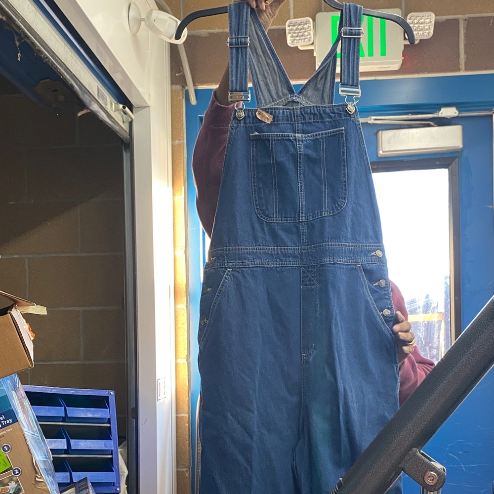 Blue Denim Overalls